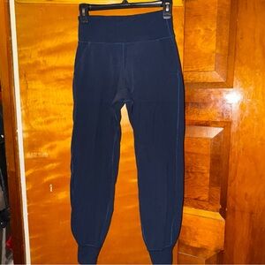 Lululemon navy High-Waisted Joggers